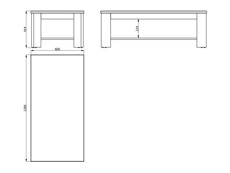 Klub sto OSCAR KS 120x60 - Image 7