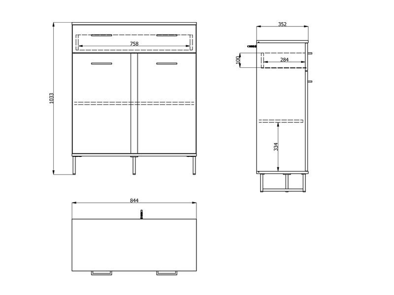Komoda SARDINIA 2K1F - Image 8