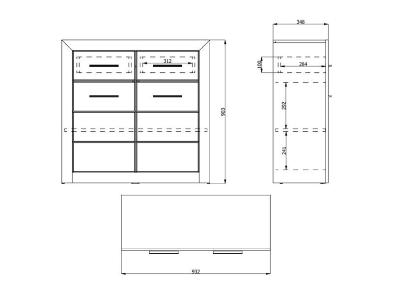 Komoda ETNA 2K2F - Image 7