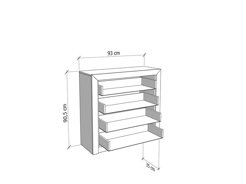 Komoda ETNA 4F - Image 7