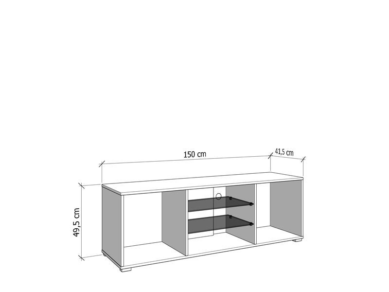 TV polica TRENTINO TV 150 - Image 8
