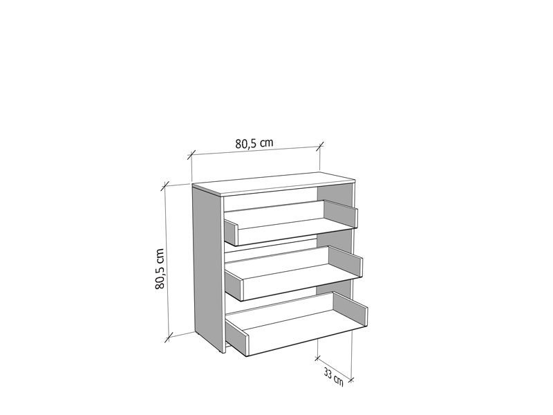 Komoda VARADERO 3F - Image 6