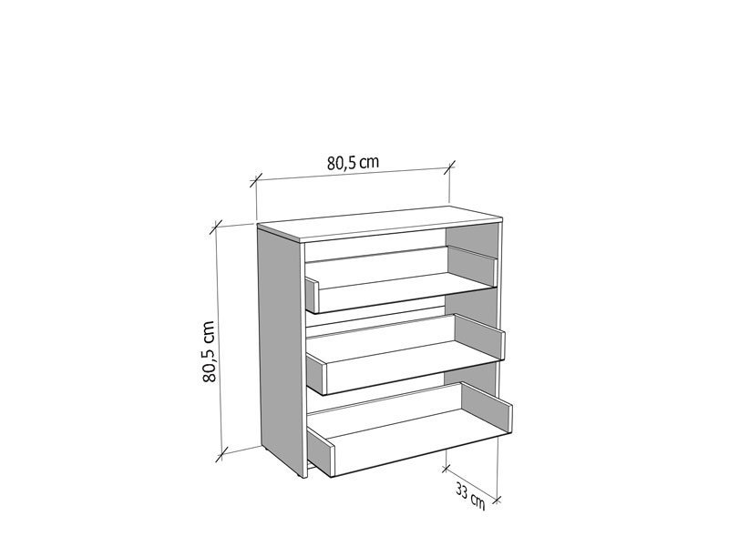Komoda GARONA 3F - Image 6