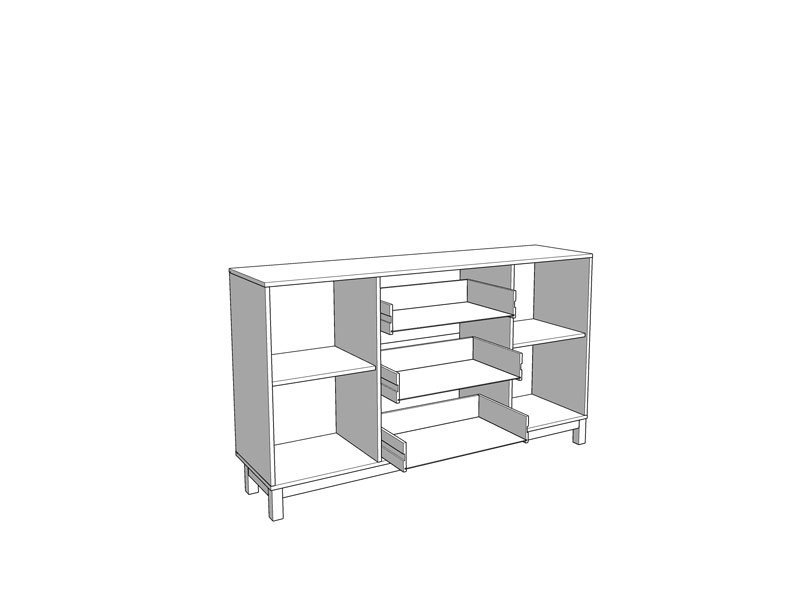 Komoda SAVOIA 3K3F - Image 4