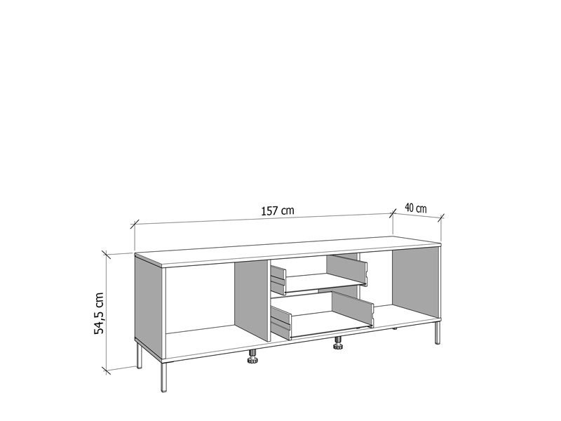 TV polica CORREZE 3K2F2V - Image 8