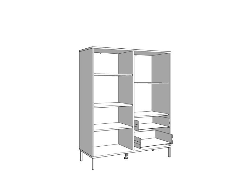 Vitrina VANDEA 2K2F VS1 131 - Image 4