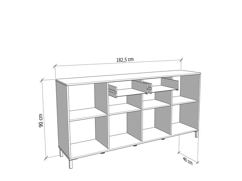 Komoda VIENNE 4K2F - Image 5
