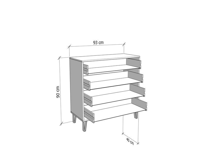 Komoda BREST 4F - Image 5