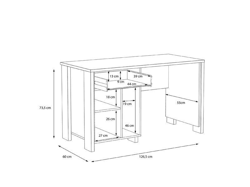 Radni sto CLIF - Image 3
