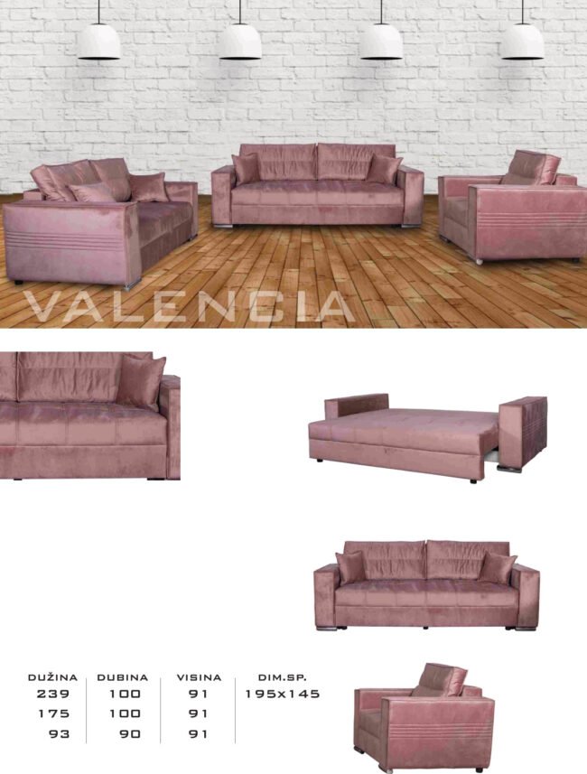 TDF Garnitura Valencia